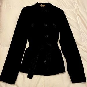 Black womans blazer ( lightweight) size small